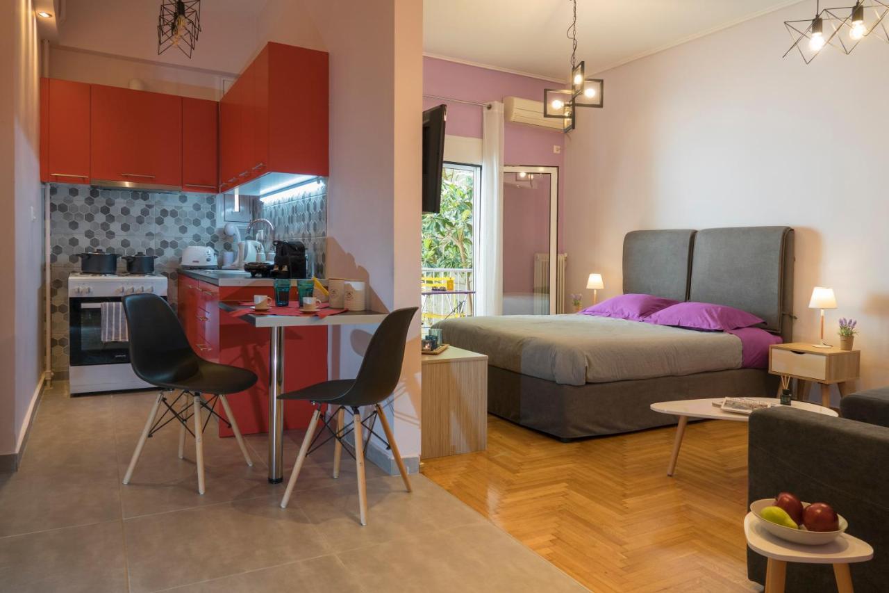 Stylish Modern Studio In The Heart Of Aten Exteriör bild