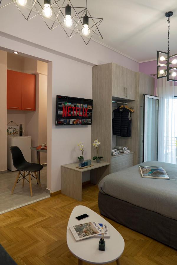 Stylish Modern Studio In The Heart Of Aten Exteriör bild